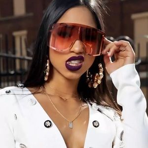 Oversized Rimless Sunglasses New and unused